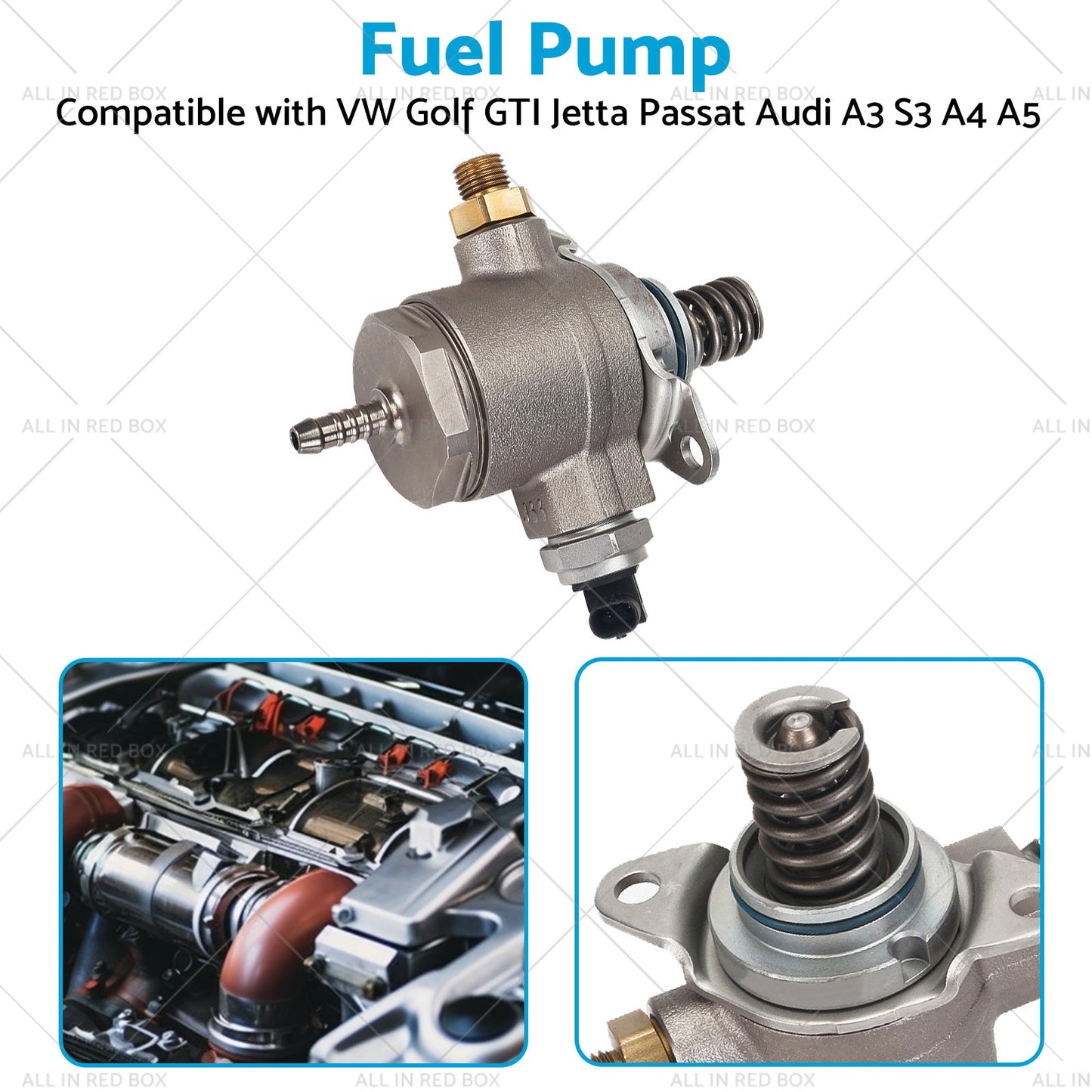 High Pressure Fuel Pump Suitable For VW Golf GTI R Audi A3 S3 Passat 06J127025L-4