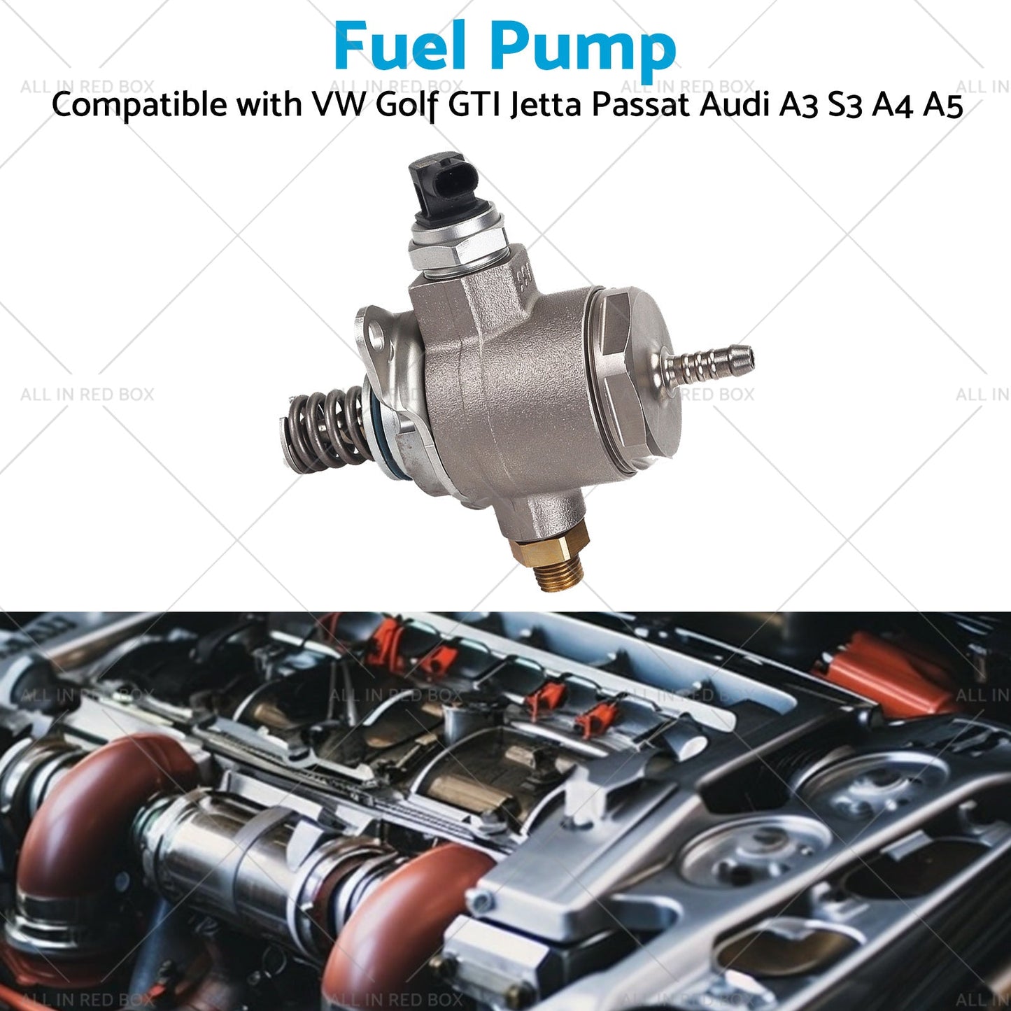 High Pressure Fuel Pump Suitable For VW Golf GTI R Audi A3 S3 Passat 06J127025L-3