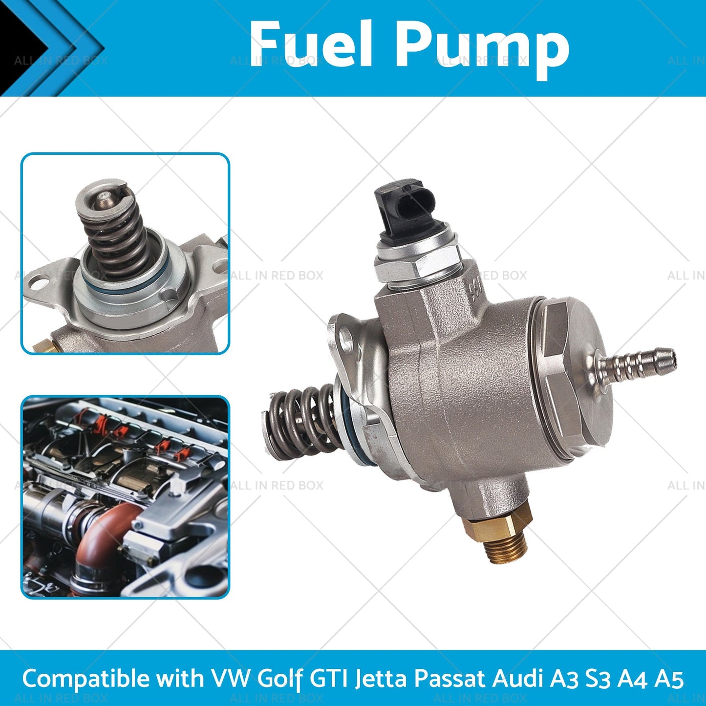 High Pressure Fuel Pump Suitable For VW Golf GTI R Audi A3 S3 Passat 06J127025L-1