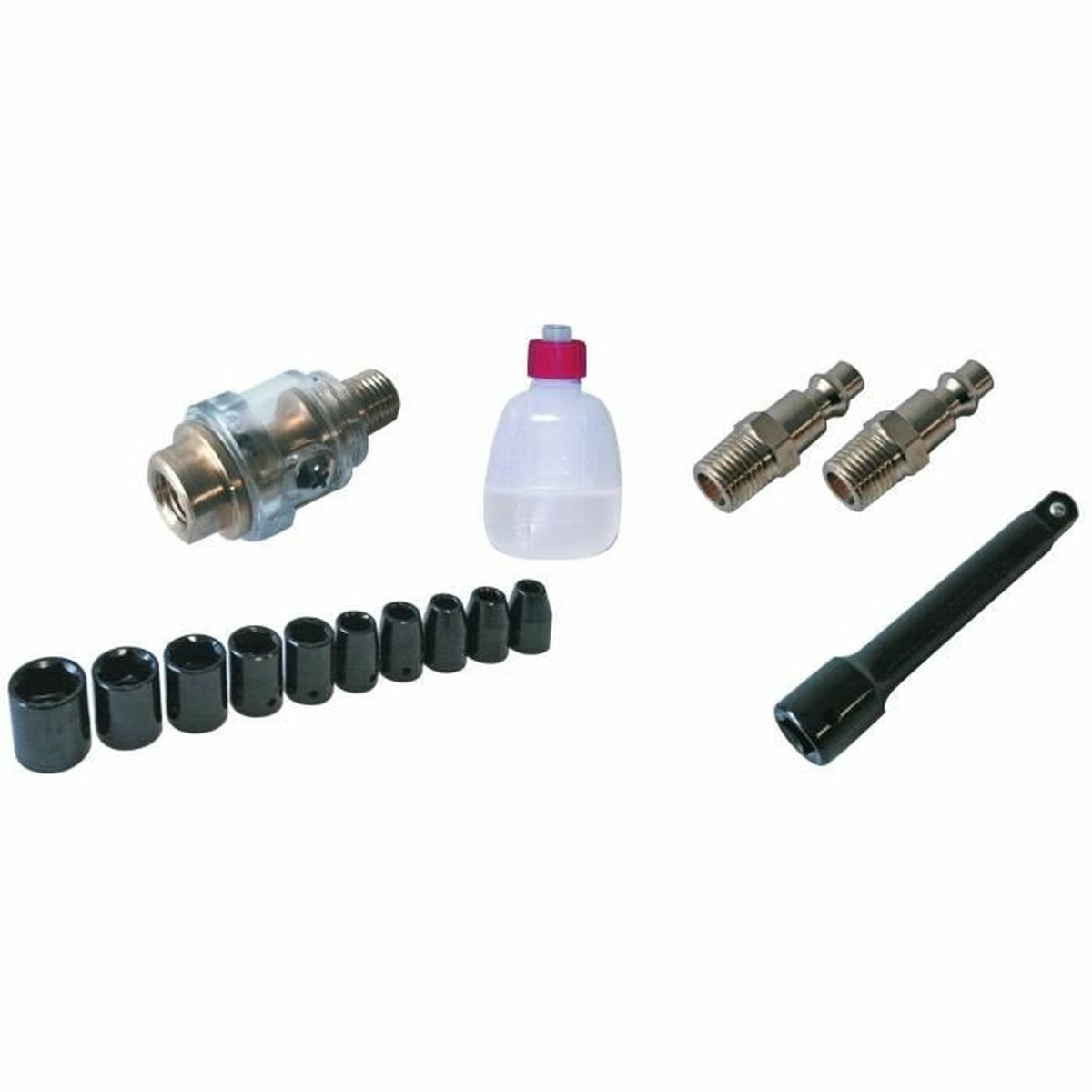 Pneumatic impact wrench MECAFER 160157-2