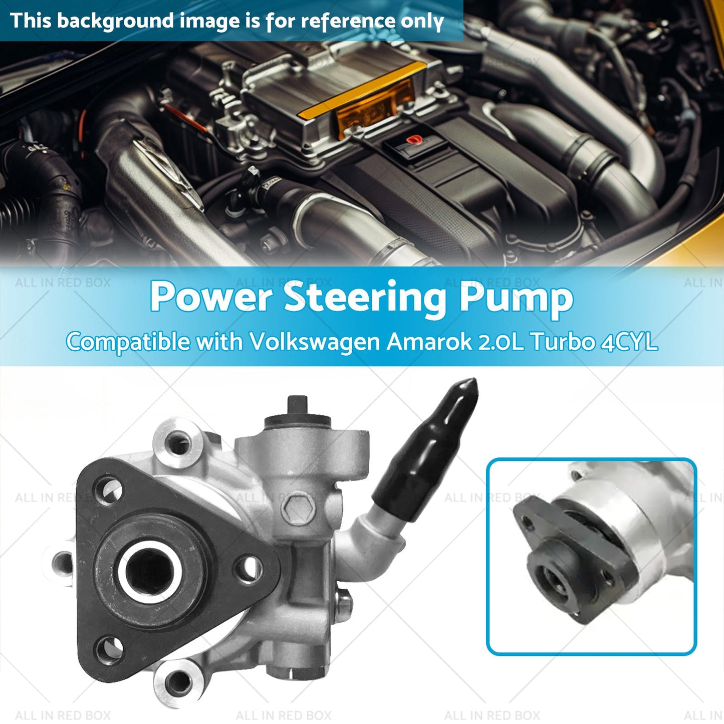 Power Steering Pump Suitable For VW Volkswagen Amarok 2. 0L Turbo 4CYL 2010-2015-2