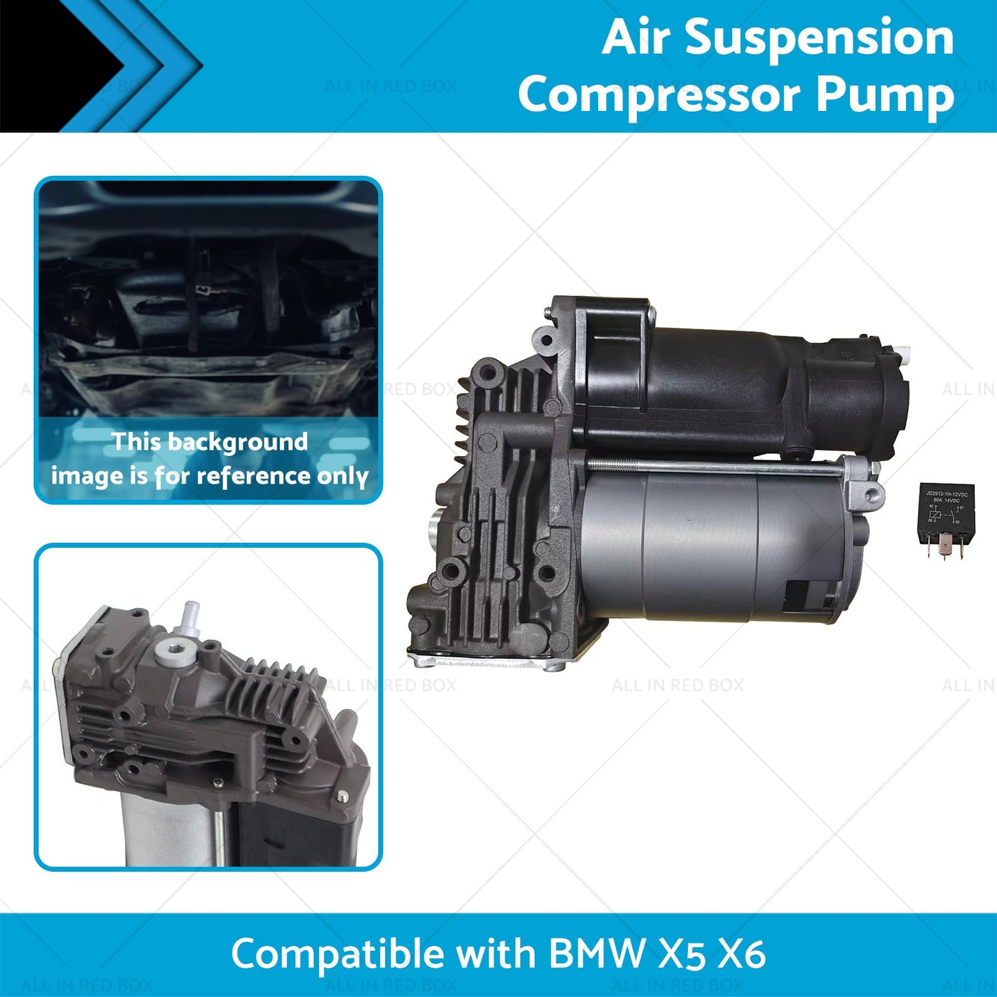 Air Suspension Compressor Pump Suitable For BMW X5 E70 X6 E71 E72 37206789938-1