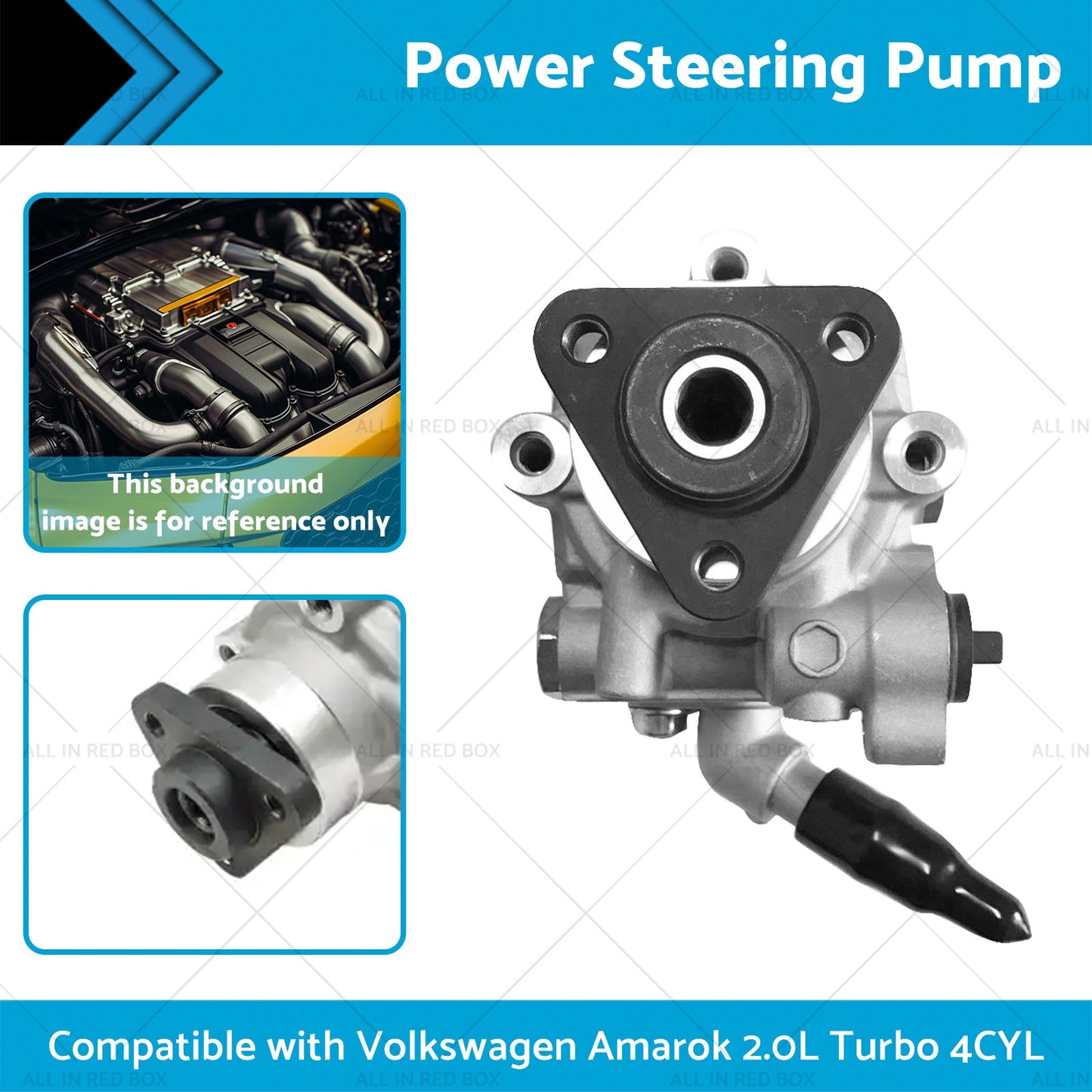 Power Steering Pump Suitable For VW Volkswagen Amarok 2. 0L Turbo 4CYL 2010-2015-1