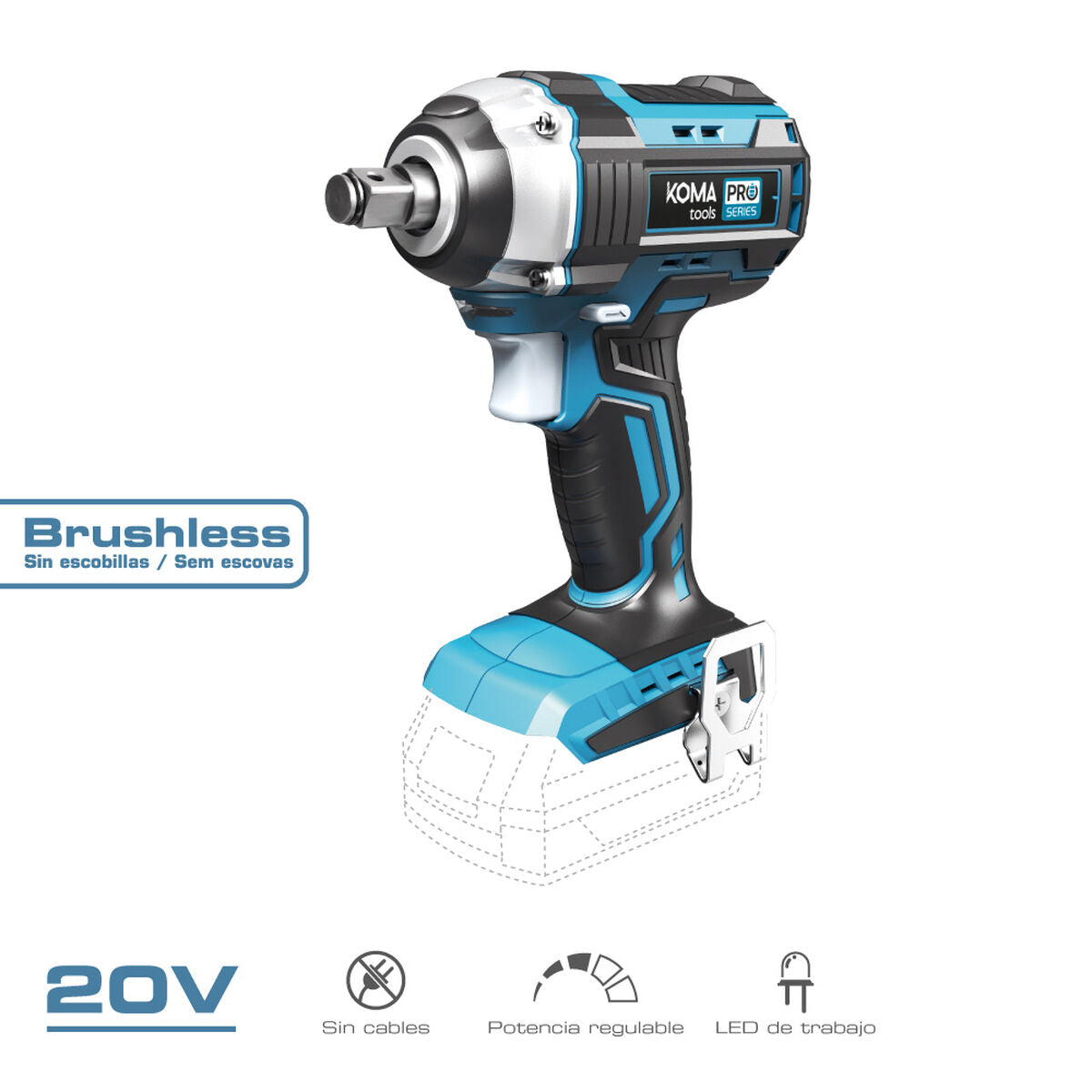 Impact wrench Koma Tools-8