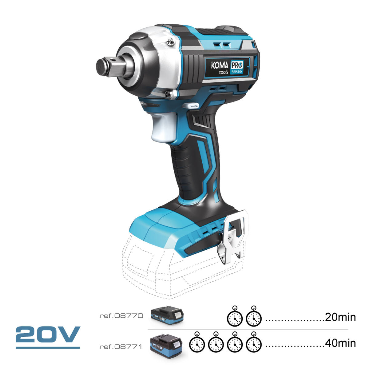 Impact wrench Koma Tools-7