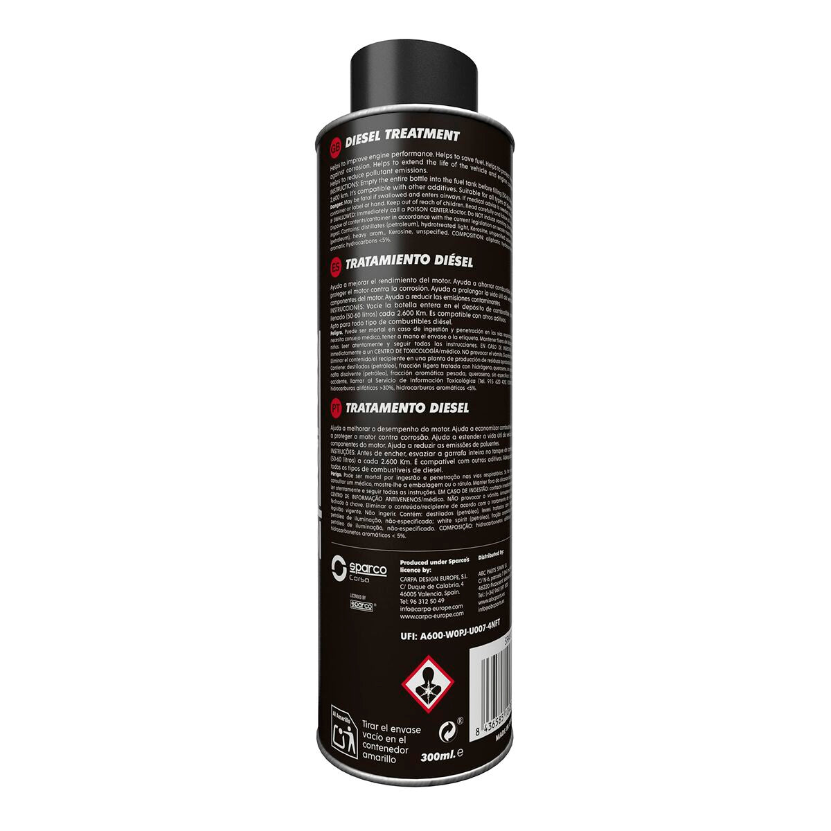 Diesel treatment Sparco 300 ml-5