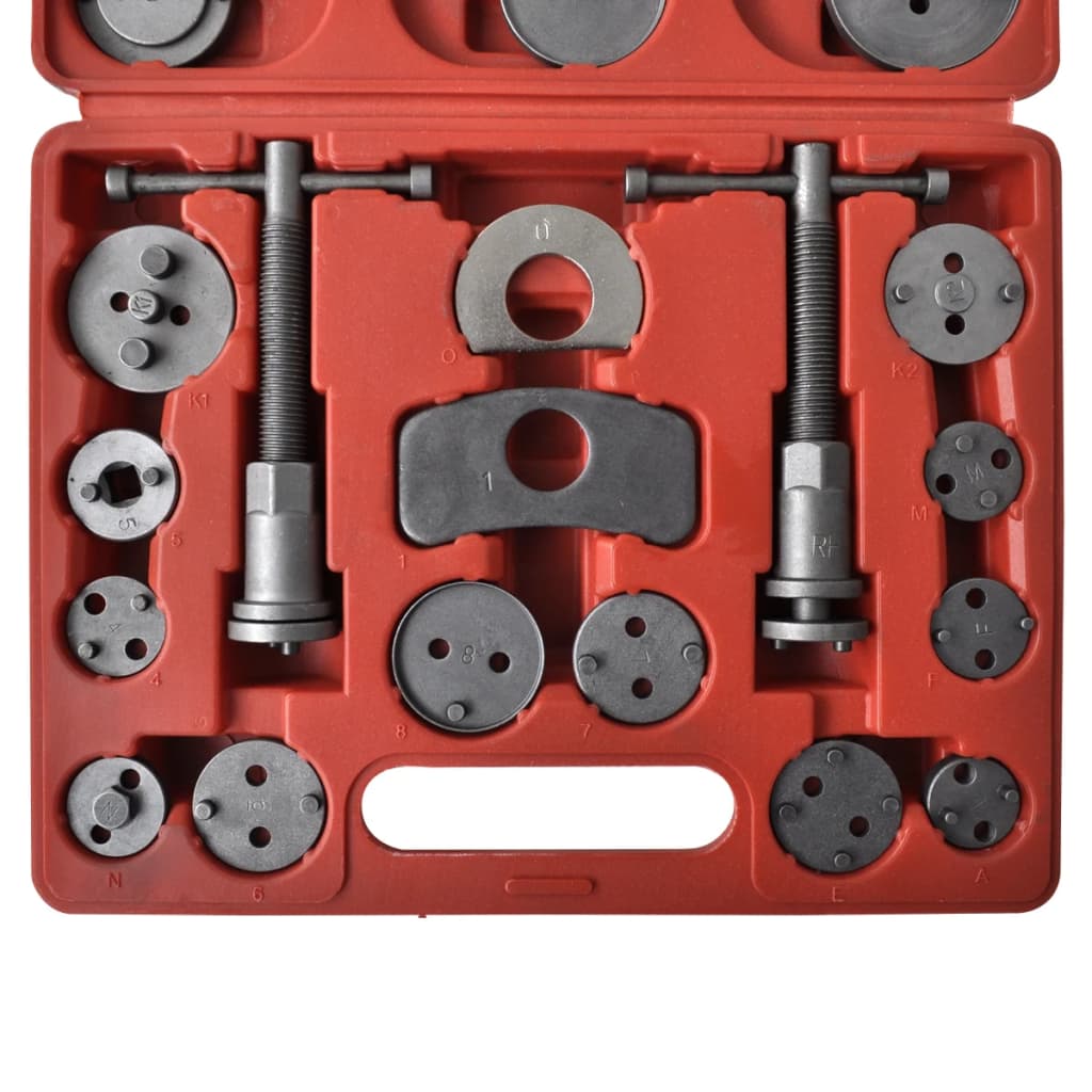 vidaXL 21 pcs Brake Caliper Piston Rewind Tool Kit-3