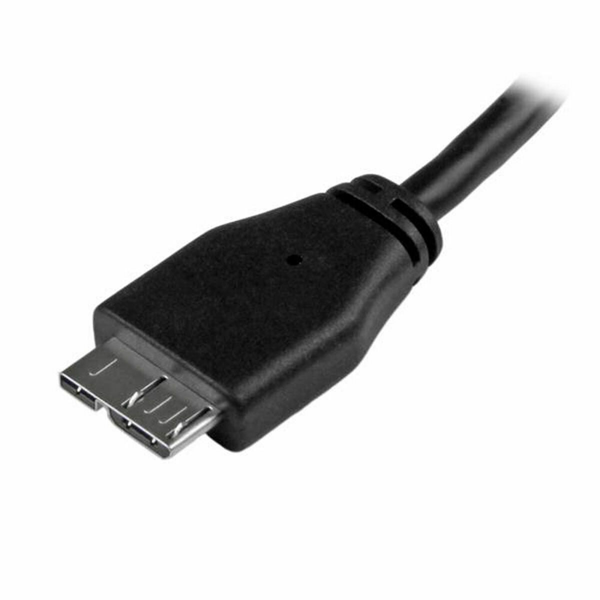 USB Cable to Micro USB Startech USB3AUB15CMS Black-1