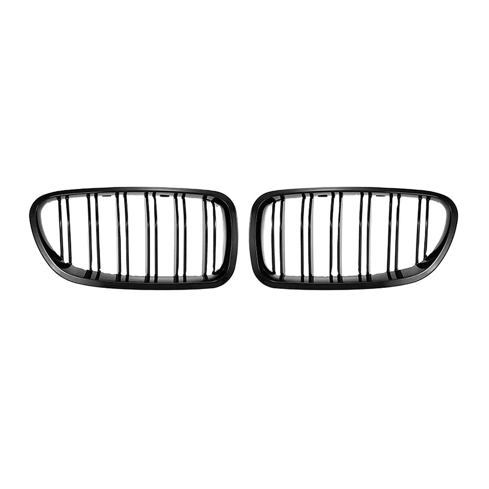 Bumper Bar Grill Grille Bodykit Suitable For BMW 5 Series F10 F11 Gloss Black-2