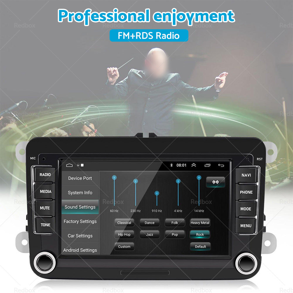 32GB 7inch Android 11 Car GPS WiFi Apple CarPlay Stereo Radio Suitable For VW Golf-4