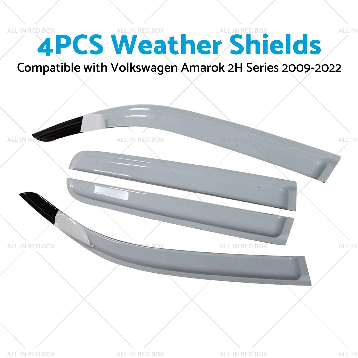 Weathershields Sutiable For Volkswagen Amarok Dual Cab 2009-2022 2H Series-4