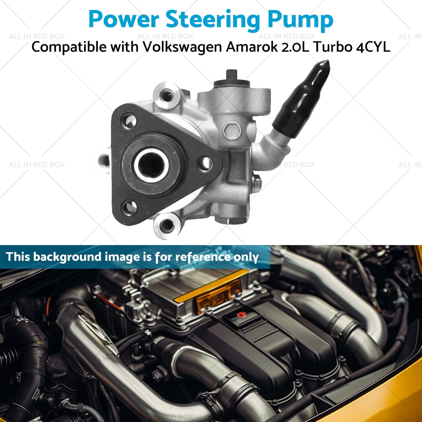 Power Steering Pump Suitable For VW Volkswagen Amarok 2. 0L Turbo 4CYL 2010-2015-4
