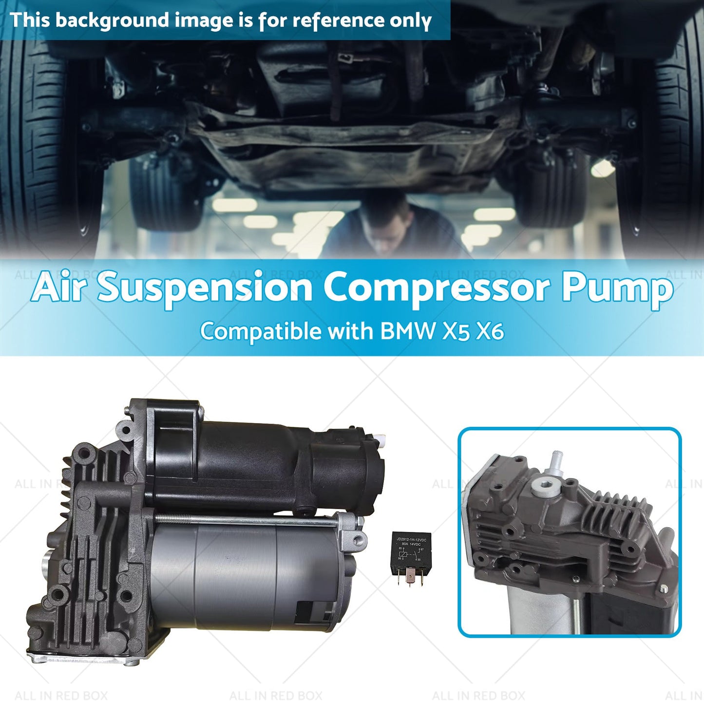 Air Suspension Compressor Pump Suitable For BMW X5 E70 X6 E71 E72 37206789938-2