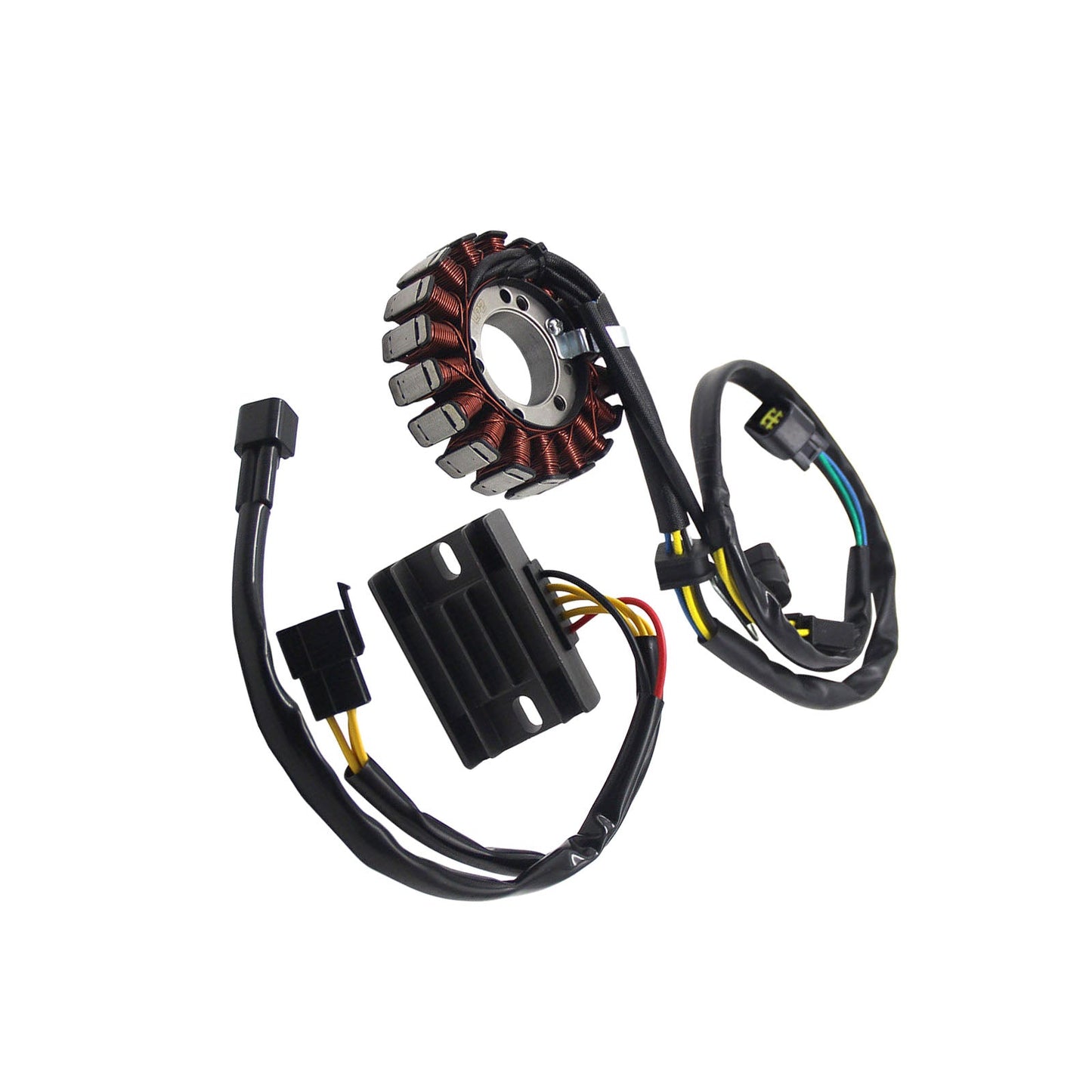 Stator + Regulator Rectifier + Gasket Suitable for Suzuki DRZ400 Kawasaki KLX400-0