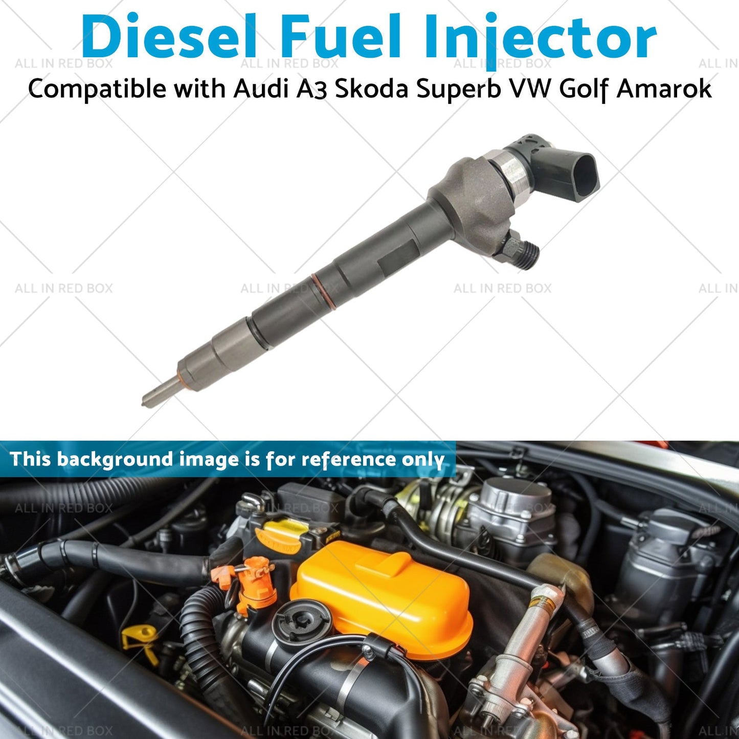 Diesel Fuel Injector Suitable for Audi A3 Skoda Superb VW Golf Amarok 0445110646-4