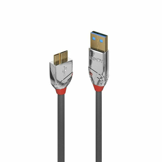 Cable Micro USB LINDY 36658 Grey-0