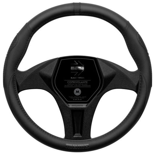 Steering Wheel Cover MOMO MOMLSWC0SUPBE Black Ø 38-39 cm-0