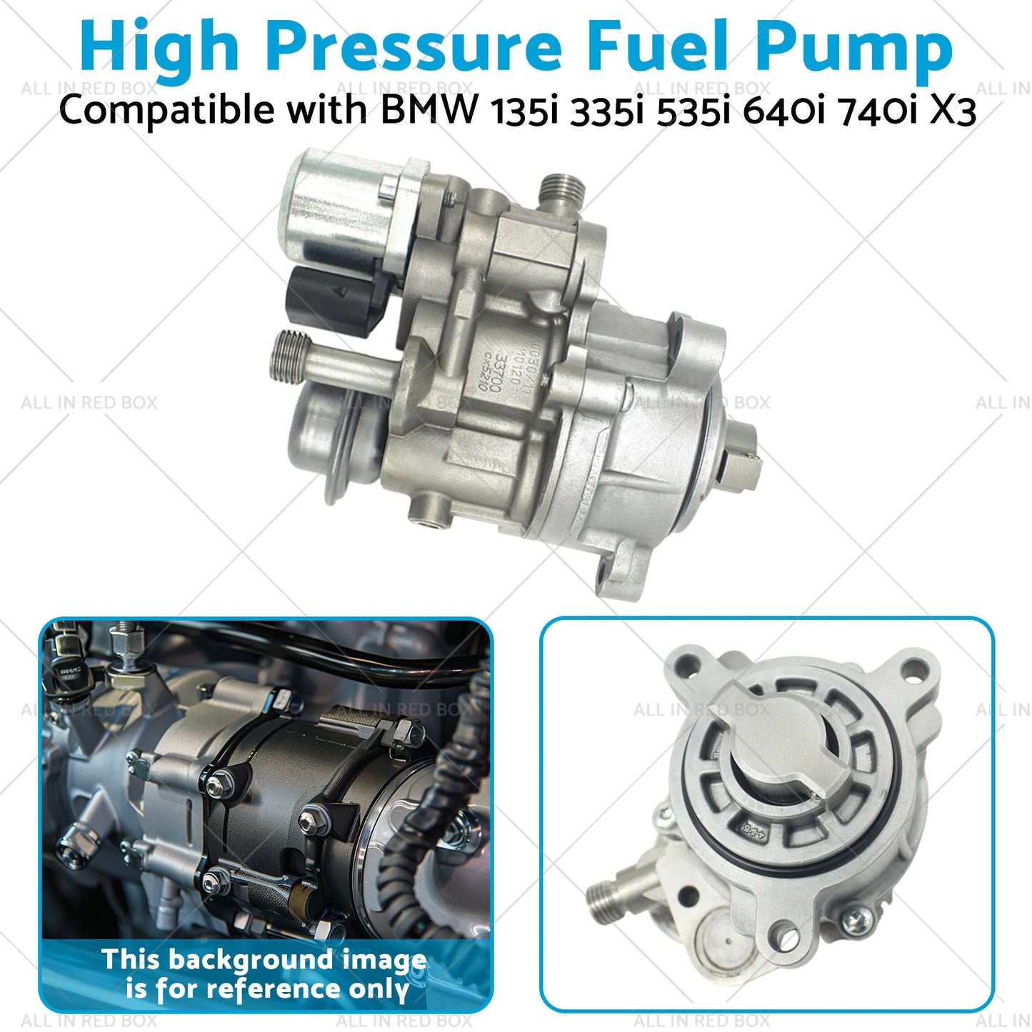 High Pressure Fuel Pump Suitable for BMW 135i 335i 535i 640i 740i X3 13517616170-3