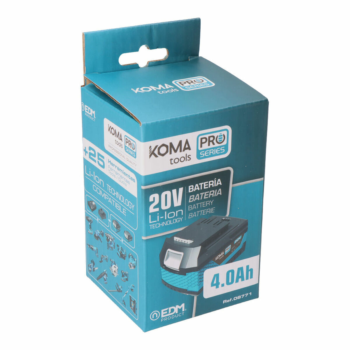 Rechargeable lithium battery Koma Tools Pro Series-1