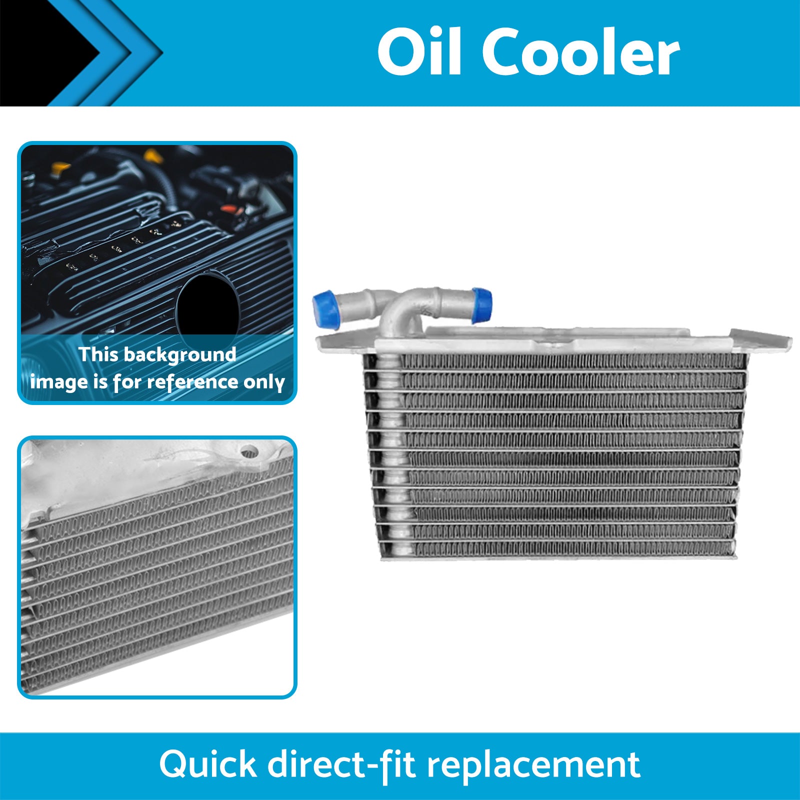 Engine Oil Cooler Suitable For Volkswagen Jetta 13-22 04E145749B Aluminum Alloy-0