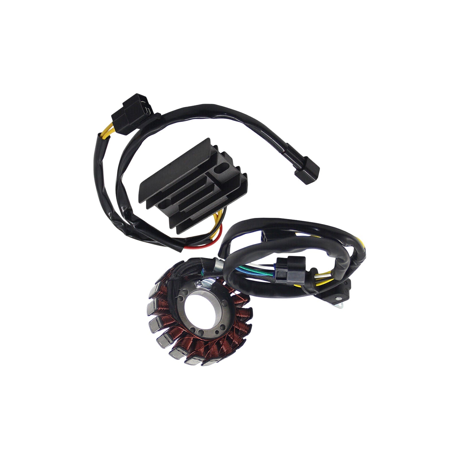 Stator + Regulator Rectifier + Gasket Suitable for Suzuki DRZ400 Kawasaki KLX400-1